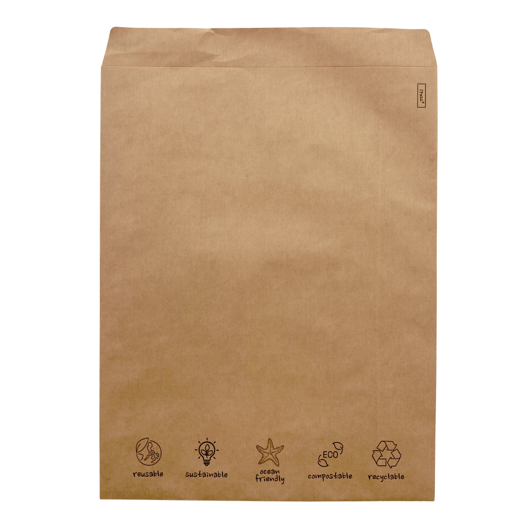Products Kraft Paper Mail Bag (side gusset) 17"x22"