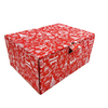 Christmas Red Deep Parcel <br>Royal Mail Small Parcel PiP Boxes <br> (304x234x143mm)