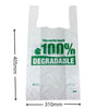 100% Degradable Carrier Bags <br>(12x16 inch/310x405mm)